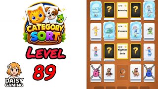 Category Sort Level 89 Walkthrough