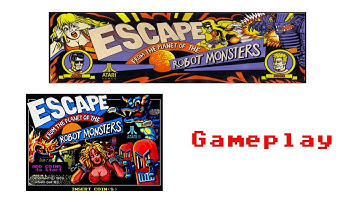 Escape from the Planet of the Robot Monsters (Arcade) - Gameplay