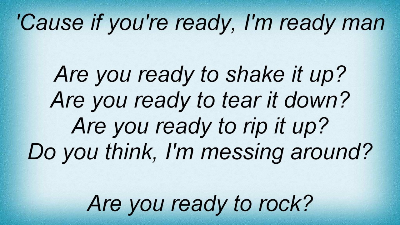 Rollins Band Are You Ready Lyrics YouTube