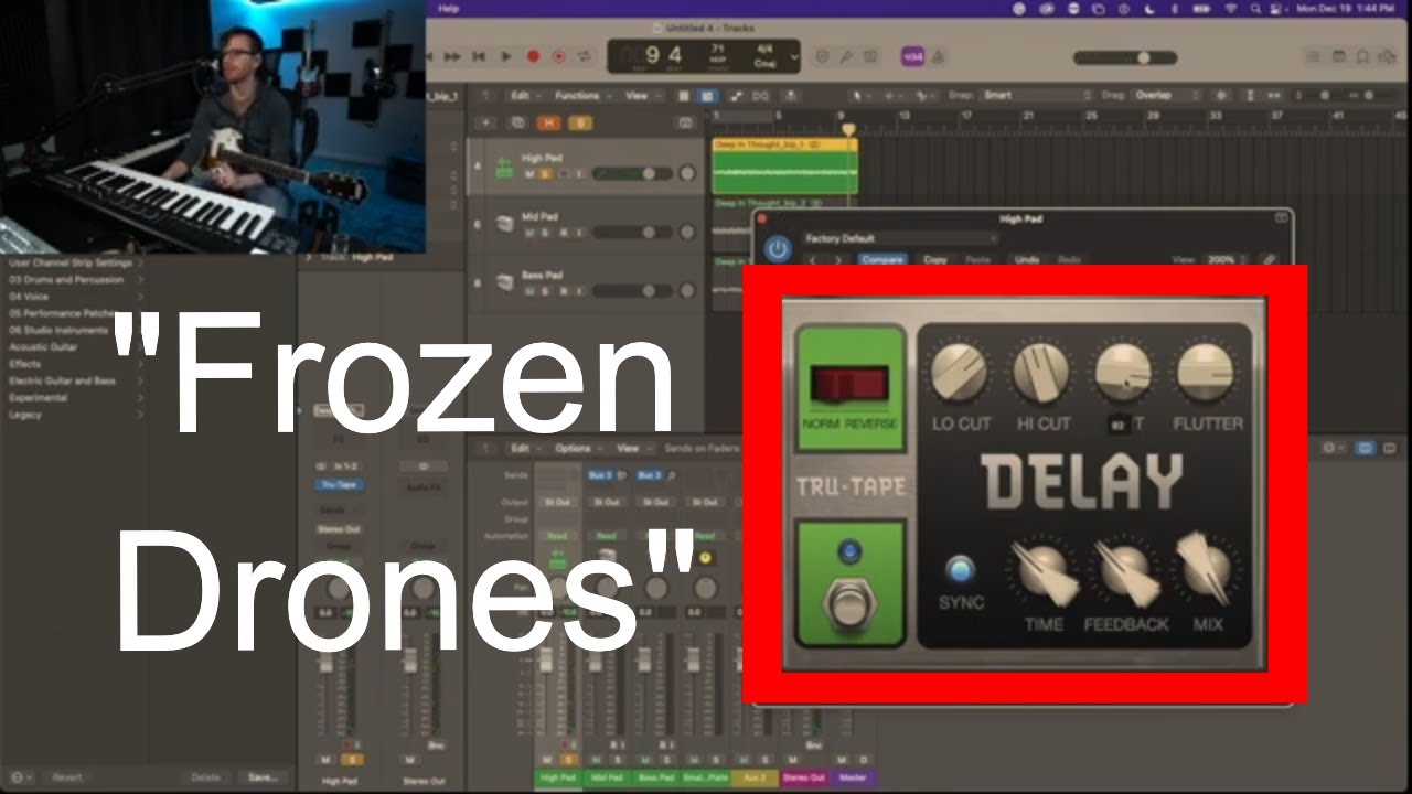 Как я создаю Ambient-дроны — Logic Pro X Ambient Tips and Processing