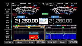 Contact with Zambia 9J2RD 02/06/2022 14:33 UTC 73 Roberto!!!