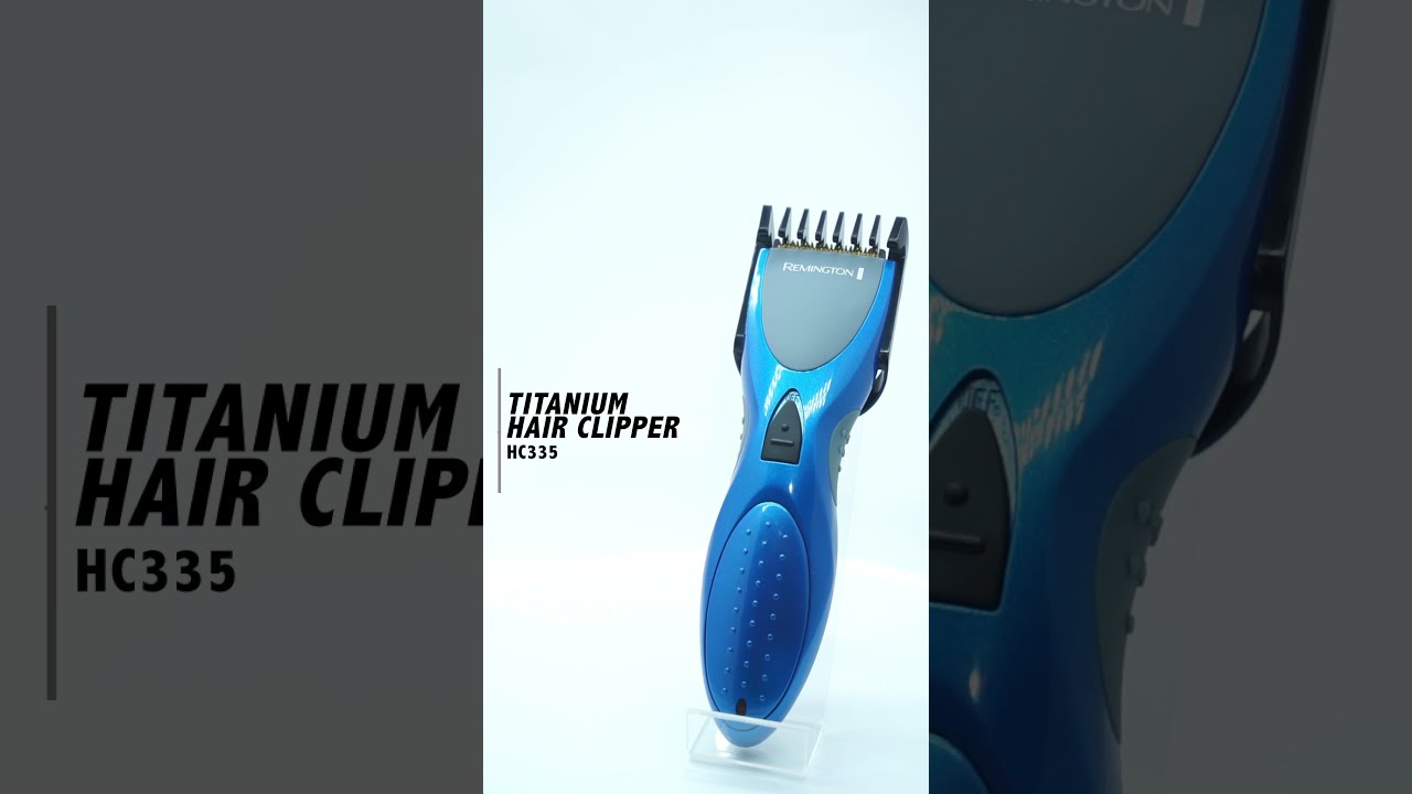 Remington HC 335 Titanium Haarschneider Haarschneidemaschine Hair Cutter Clipper 