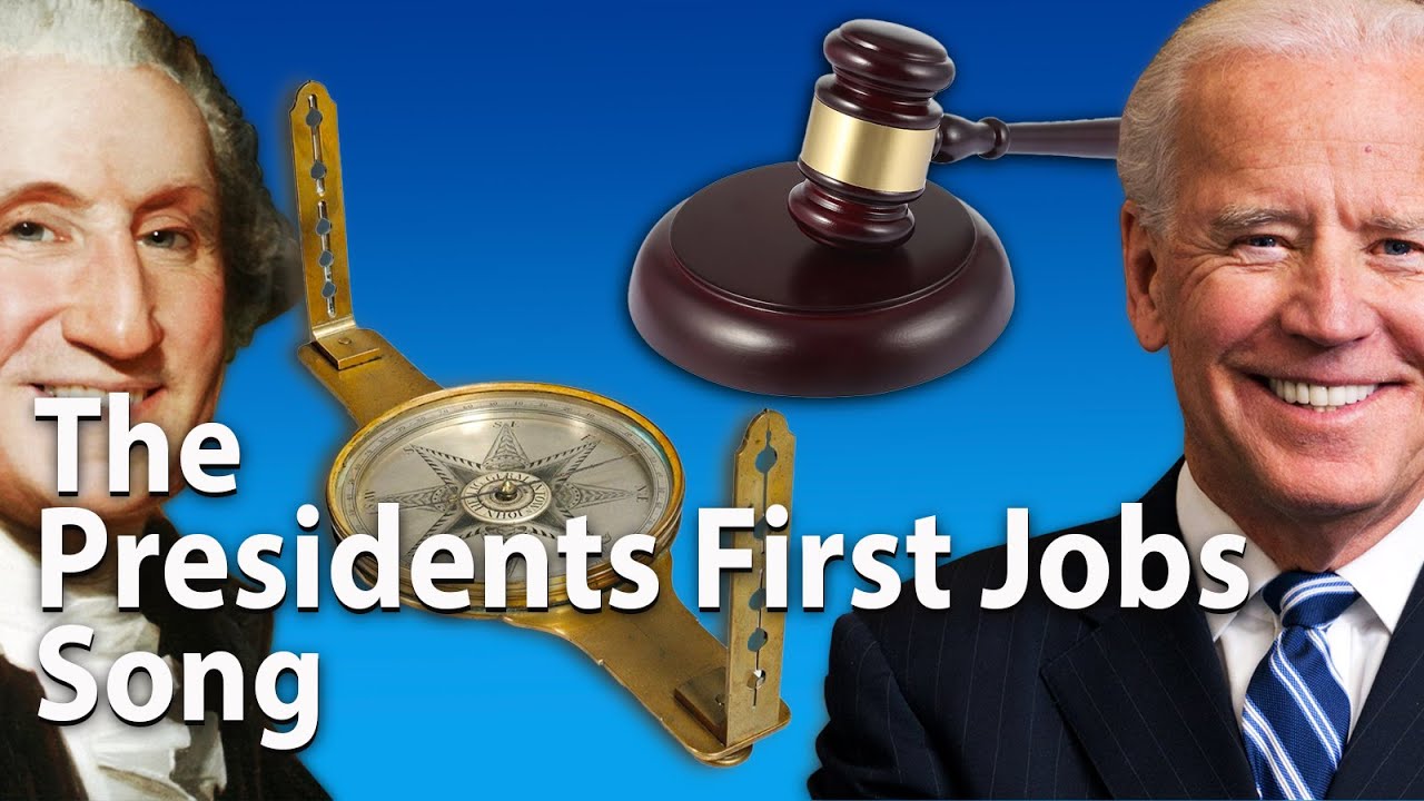 The First Jobs of the Presidents Song YouTube
