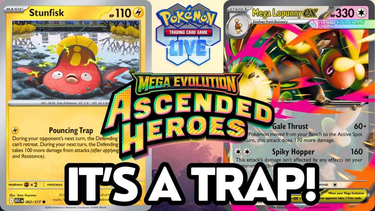 You can’t escape my Stunfisk deck!