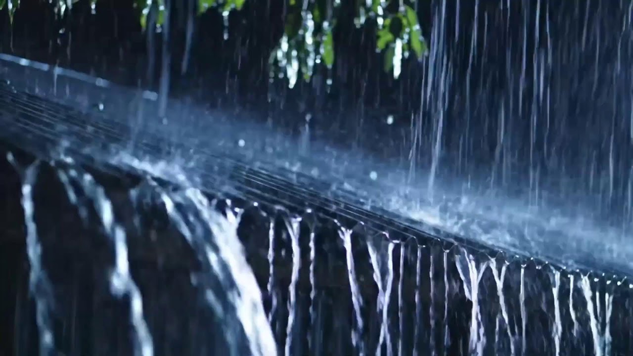 Peaceful Rain Symphony on a Quiet Tin Roof at Midnight, Perfect Ambience for Deep Sleep 304