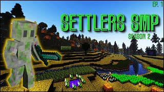 Minecraft... But I'm a Nature Golem! - Settlers SMP S2 - Ep. 1