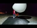 Morning Balloon Launch during March 13-14, 2019 Blizzard
