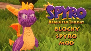 Spyro Reignited Trilogy PC Mod -  InfinateXtremer's Blocky Spyro Mod