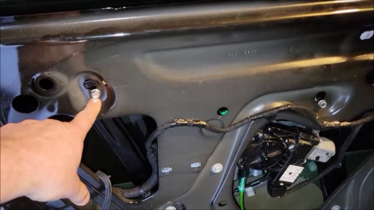 Step by Step Driver Window Regulator Replacement - Chevrolet Volt - YouTube