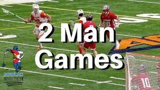 Executing and Defending 2 Man Games | Lacrosse | POWLAX