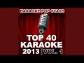 Stay (In the Style of Rihanna & Mikky Ekko) (Karaoke Version)