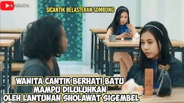 Prank Sholawat‼️ Cewek Cantik Blasteran Awalnya Sombong 🔴 Endingnya Malah Luluh dan Nangis!