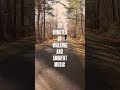 New 20 minute walking meditation with ambient music up on the channel!