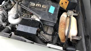 1982 Delorean DMC-12 Interior and Engine Bay