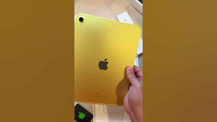 The NEW Apple iPad Unboxing (Yellow!)