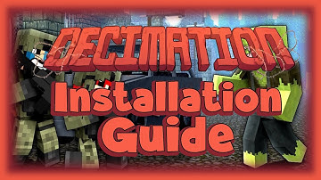 How To Download & Install Decimation - Zombie Apocalypse for Minecraft