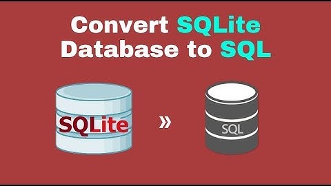 SQLite to SQL Converter - Convert SQLite Database to SQL Server