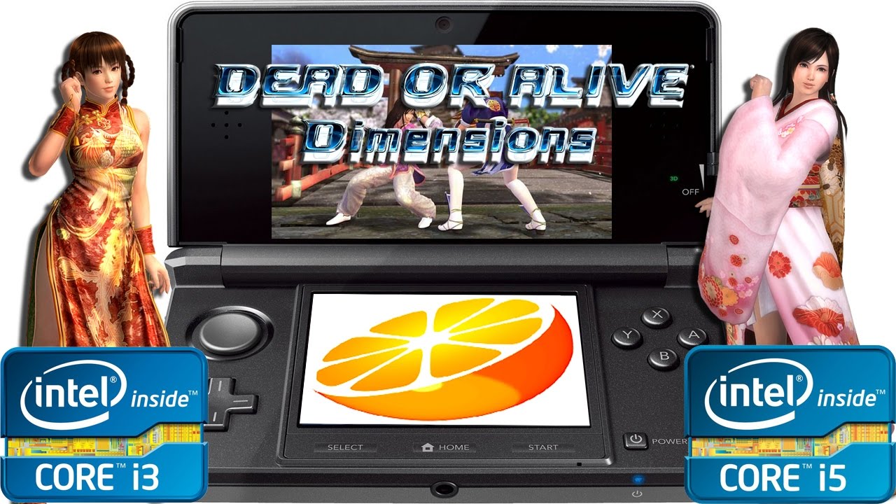 Citra 3DS Emulator - Dead or Alive: Dimensions. Core i3 VS Core i5 ...