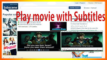 Windows media player subtitles-Media player classic subtitles-How to add subtitles
