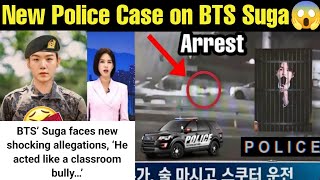 BTS Suga Again Going Jail 😱 New Police Case Against Suga 😭 BTS Suga Military Complaint #bts #suga