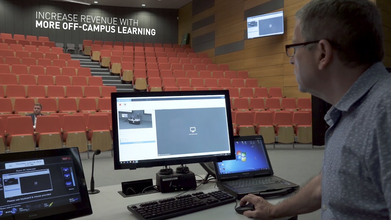 Panasonic integrated Lecture capture solution delivering the Freedom to Educate