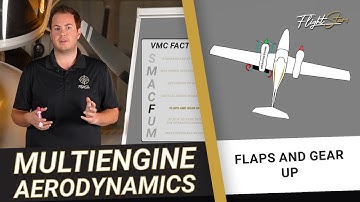 Diamond DA42 Multi-Engine Aerodynamics – VMC Factors - Flaps and Gear Up
