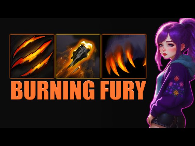 Burning Fury FURY SWIPES + TAR BOMB | Ability Draft class=