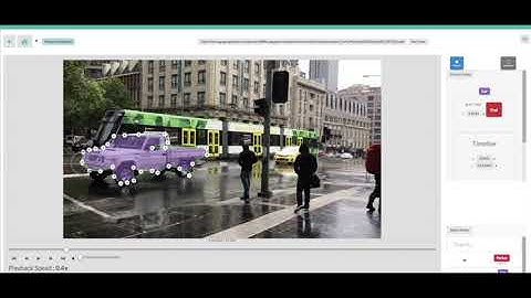 Dataturks: Draw Polygons on videos for Object Detection.
