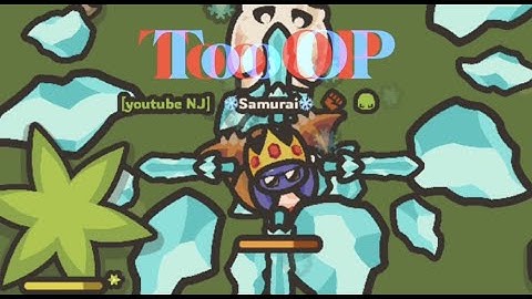 【Taming.io】Long Katana with ICEBERG too strong! I killed a amber with a STONE SWORD XD