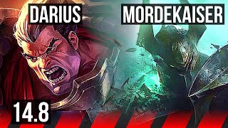 DARIUS vs MORDEKAISER (TOP) | 11/2/6, 1200+ games, Legendary | EUW Master | 14.8