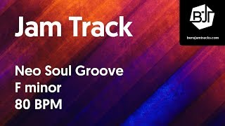 Neo Soul Groove Jam Track in F minor - BJT #20 chords