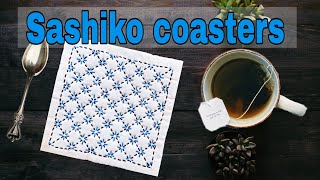 Sashiko coasters | Simple Sashiko Project #2