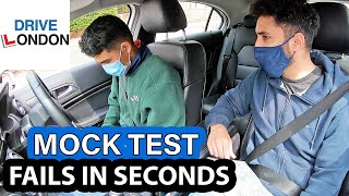 UK Driving test - Learner Driver FAILS TEST IN SECONDS - Mock Test - London 2021 by Drive London 69,947 views 3 years ago 48 minutes