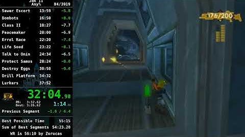Jak II Any% Speedrun, but it