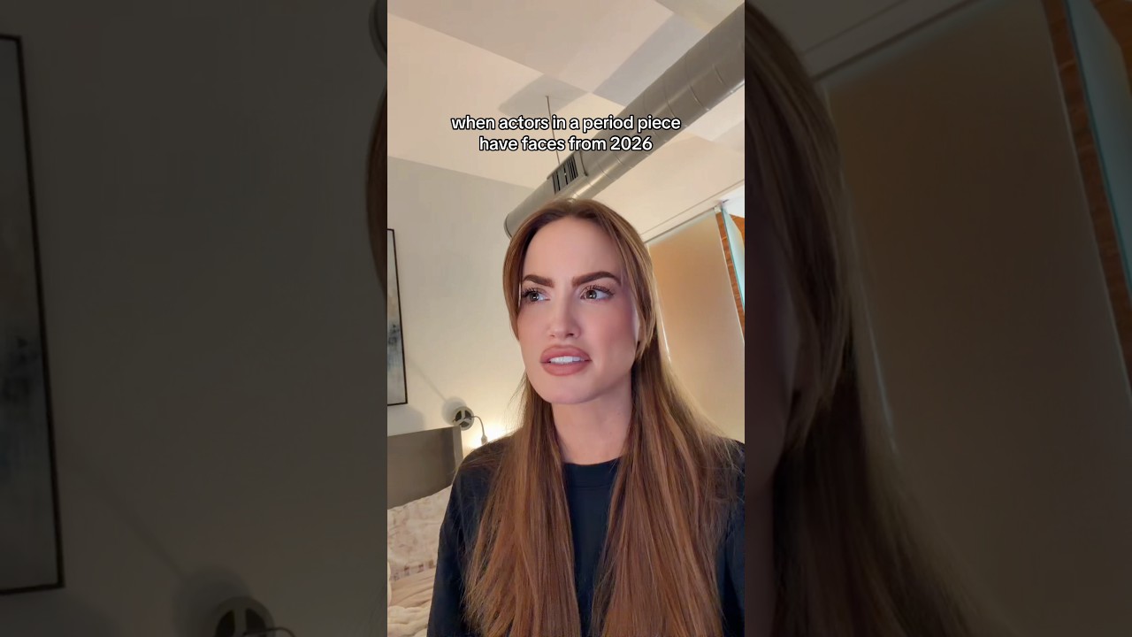 Period piece but with 2026 faces 😭