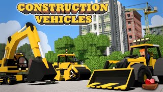 Construction Vehicles Trailer screenshot 5