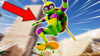 EPIC NINJA TURTLE SKATEBOARDING! (Session)