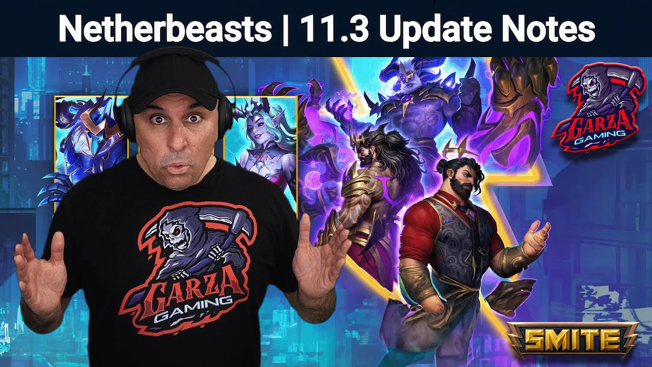 SMITE - Gigantic Game Changing Update 11.3  (Nerfs, Buffs & Reworks!!!) | SMITE Arena POV