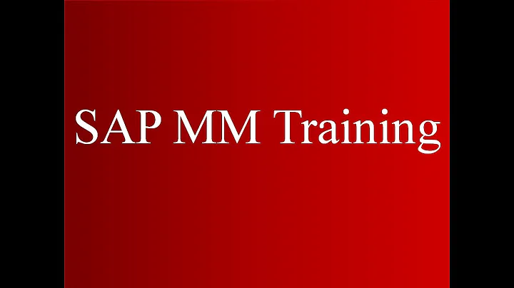 SAP MM Training - Stock Transfer and Transfer Posting (Video 27) | SAP MM Material Management