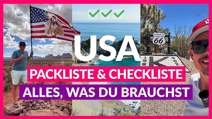 🇺🇸 USA Packliste & Checkliste für 2025: ALLES, was du brauchst!