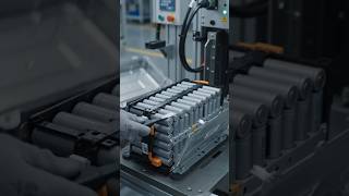 How Electric Car Batteries Are Recycled 🔋♻️ | From Old Battery to New Materials | #Shorts
