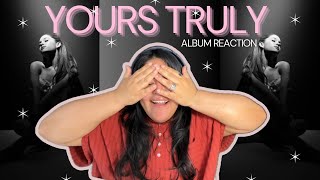 LISTENING TO “YOURS TRULY” BY ARIANA GRANDE 11 YEARS AFTER ITS RELEASE!!  🤭🖤 || ALBUM REACTION