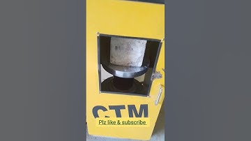CTM|Compressive strength testing machine|Civil Lab|Civilengineering|Instruments|Shorts🔥🔥
