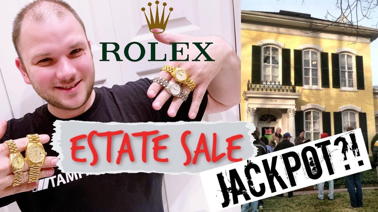 rolex estate sale