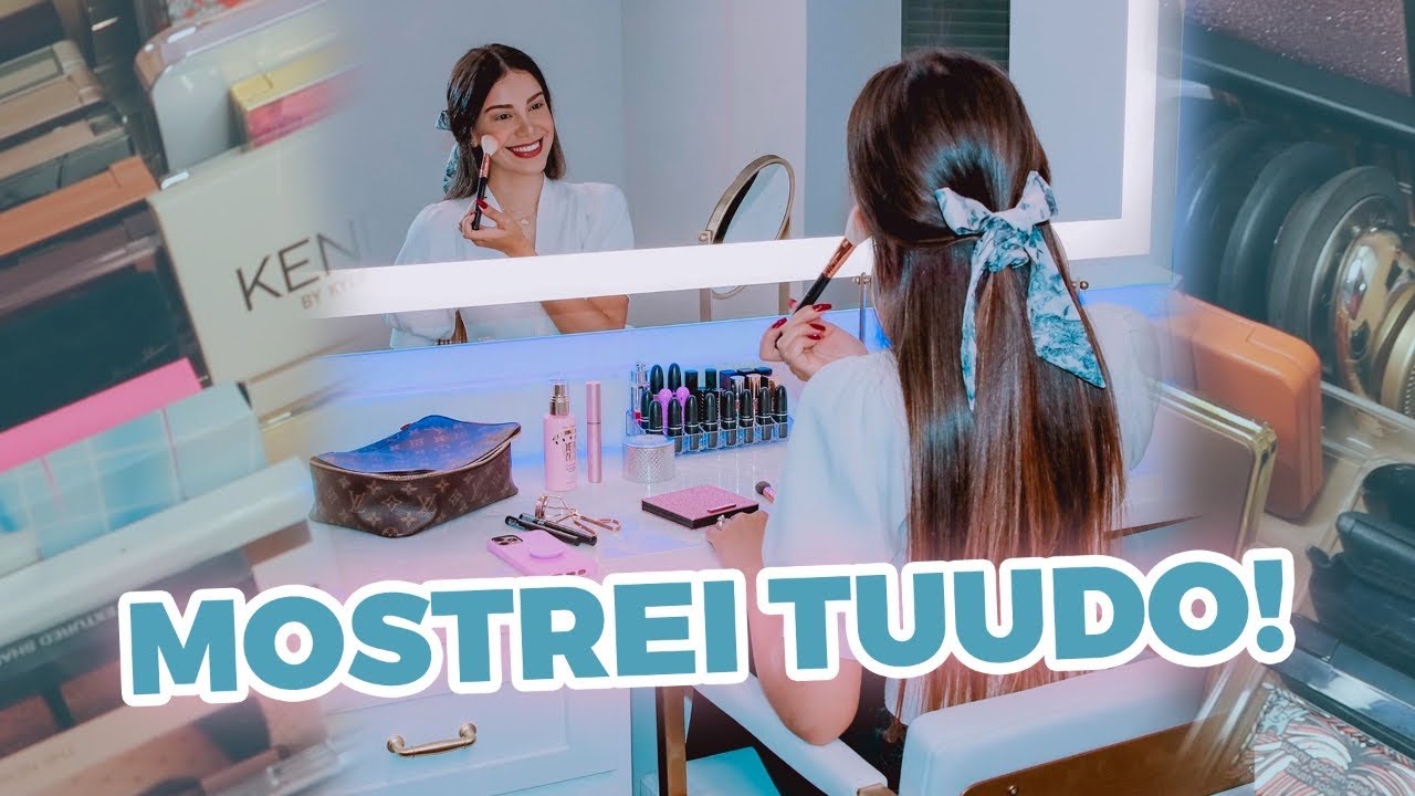 TOUR PELA PENTEADEIRA | Minha Coleção de Makes