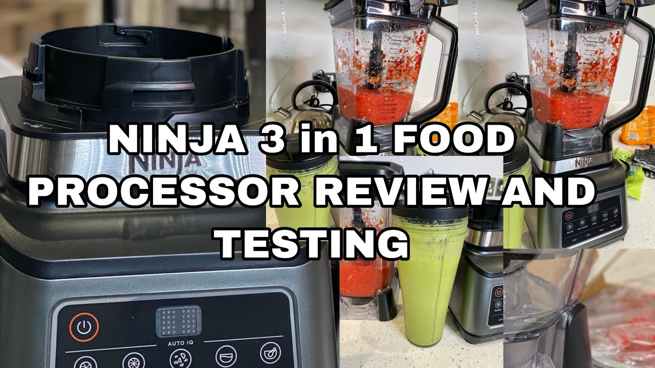 Ninja 3-in-1 Food Processor with Auto-IQ BN800UK