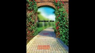 Worship Him: My hart jubel in die Here.