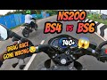 140+ in NS200 BS4 | BS4 vs BS6 Drag race | Chennai ECR | Tamil