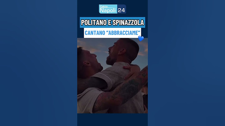 POLITANO e SPINAZZOLA ballano Abbracciame 🫂💙