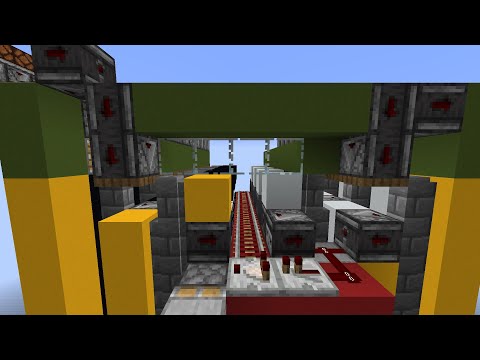 Vertical Instant Wire Decoder | Minecraft